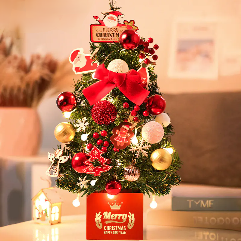 Mini árbol de navidad decorativo - Erlif 