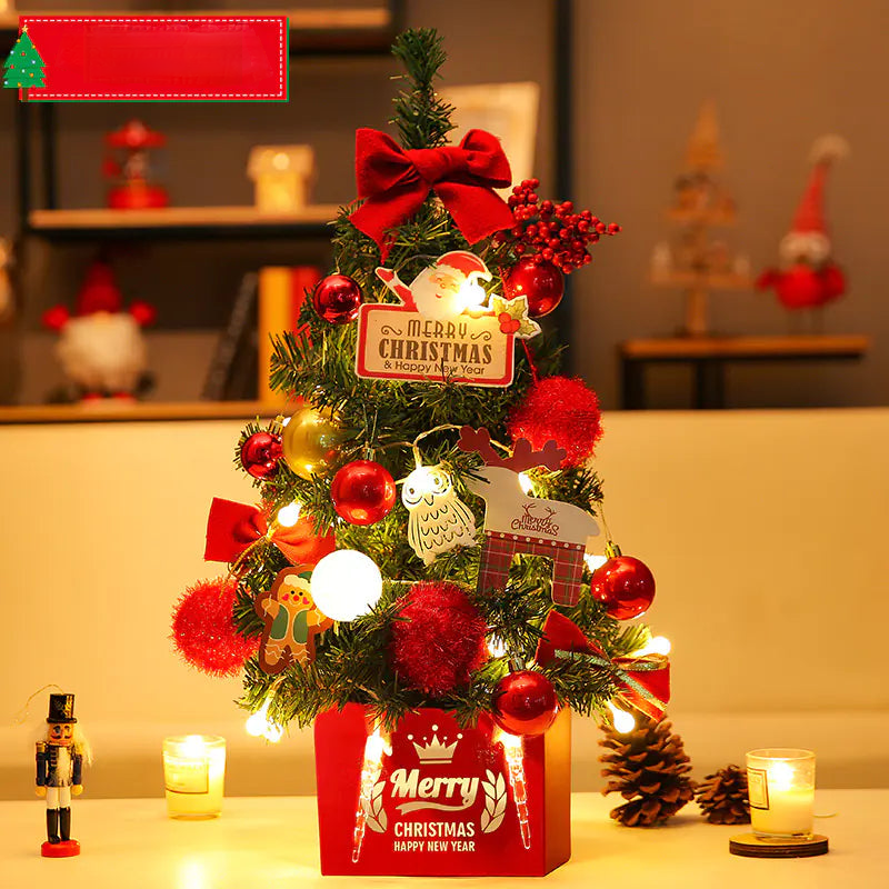 Mini árbol de navidad decorativo - Erlif 