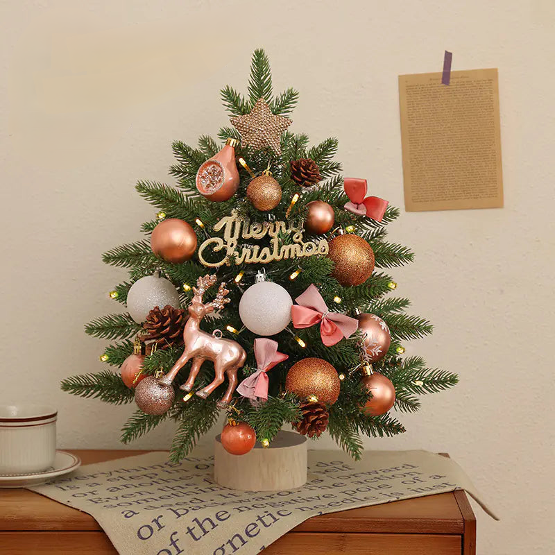 Mini árbol de navidad decorativo - Erlif 