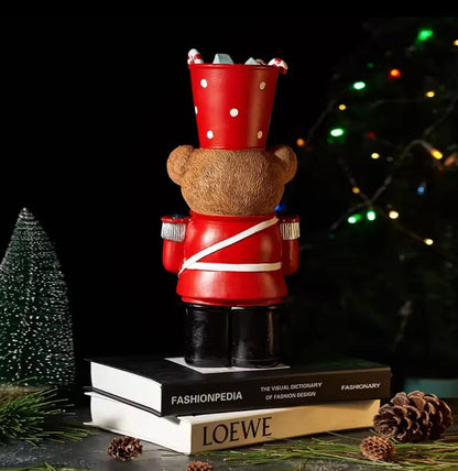 Oso navideño con Luz - Erlif 