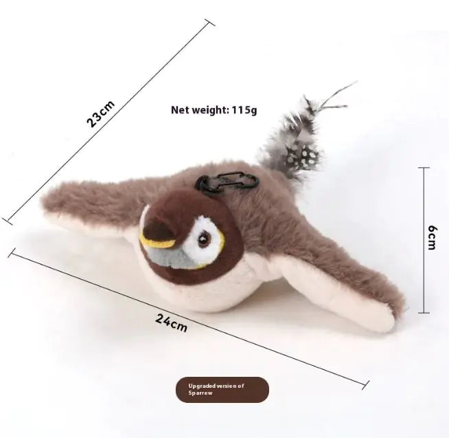 Pájaro interactivo para mascotas - Erlif 