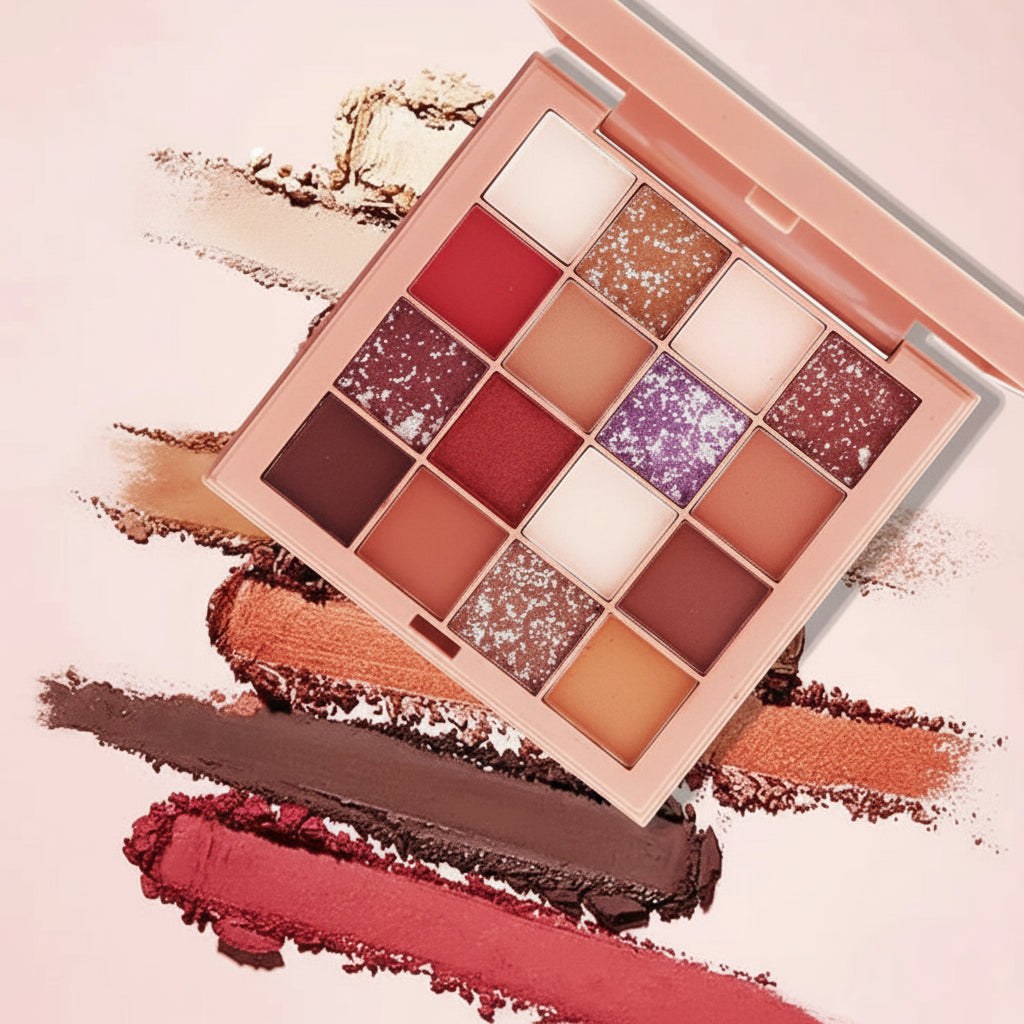 Paleta de sombras de 16 colores - Erlif 