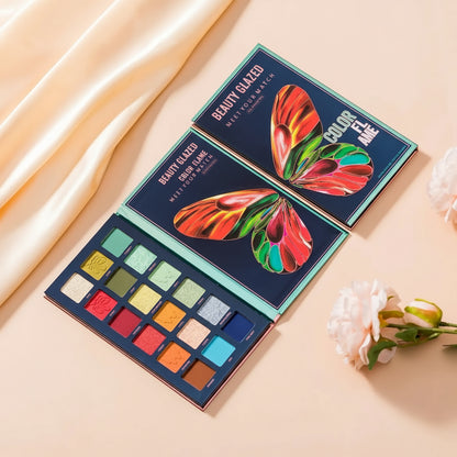 Paleta de sombras de ojos 18 colores - Erlif 