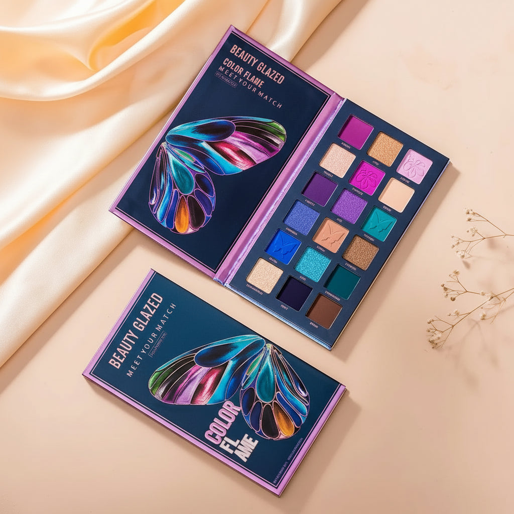 Paleta de sombras de ojos 18 colores - Erlif 