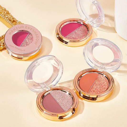 Paleta de sombras de ojos bicolor - Erlif 