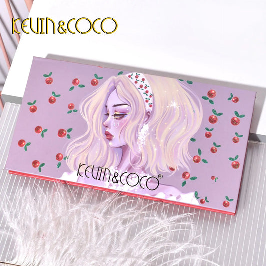 Paleta de sombras de ojos de 18 colores - Erlif 