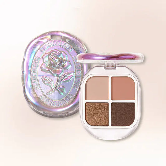 Paleta de sombras de ojos de 4 colores - Erlif 