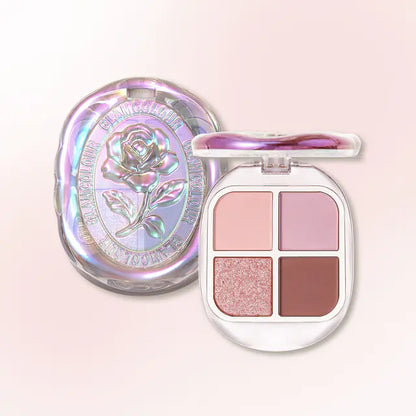 Paleta de sombras de ojos de 4 colores - Erlif 