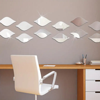 Pegatina de espejo de pared - Erlif 