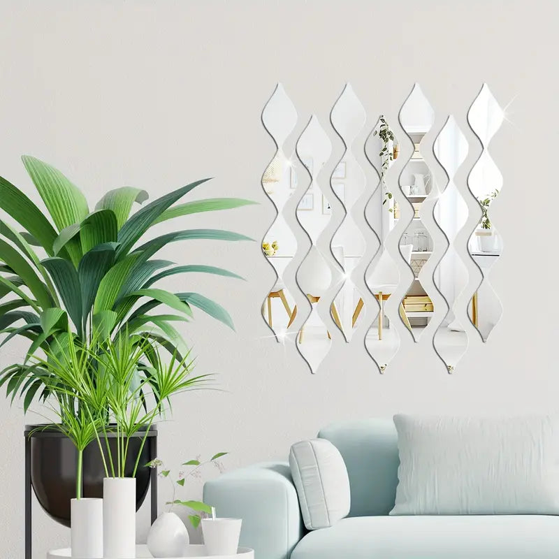 Pegatina de espejo de pared - Erlif 