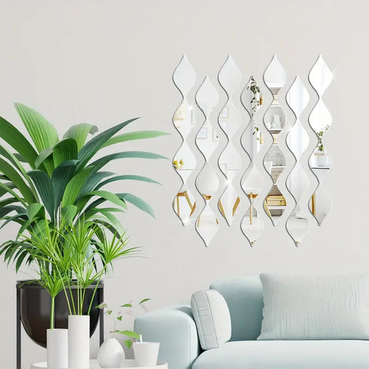 Pegatina de espejo de pared - Erlif 