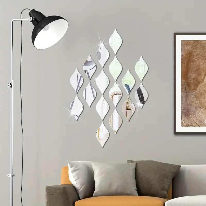 Pegatina de espejo de pared - Erlif 
