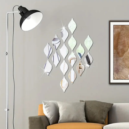 Pegatina de espejo de pared - Erlif 