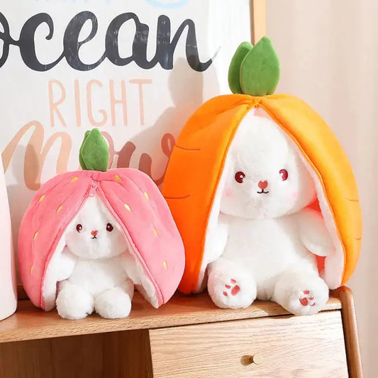 Peluche de conejo zanahoria y fresa - Erlif 
