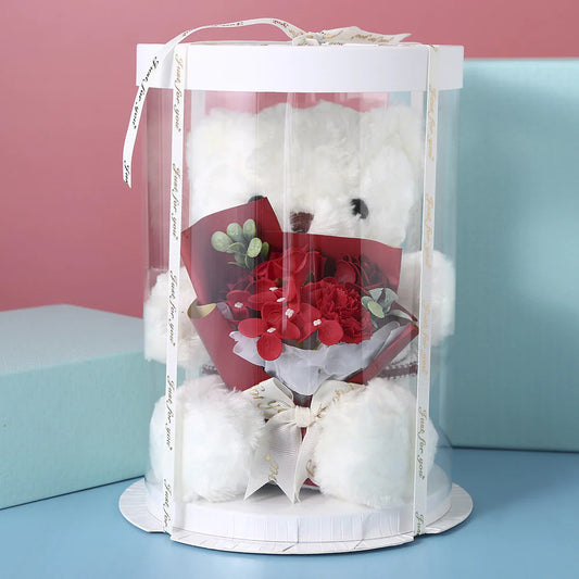 Peluche con rosas - Erlif 