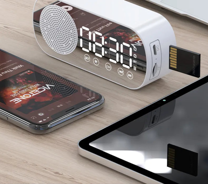 Reloj despertador digital LED BT - Erlif