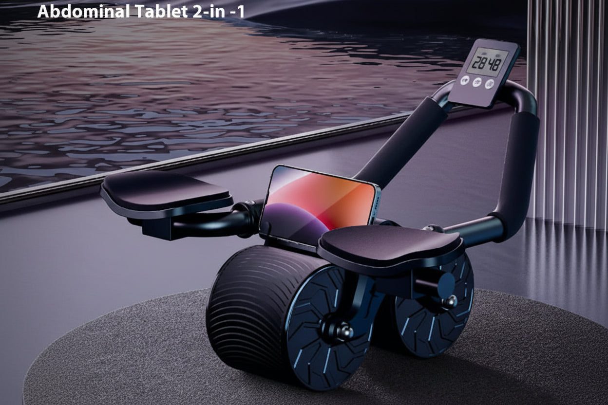 Rueda abdominal con rebote automático - Erlif 