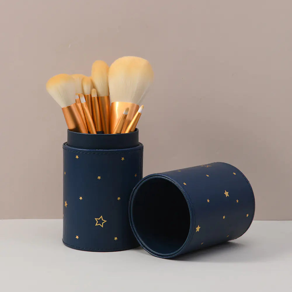 Set de 12 brochas de maquillaje - Erlif 