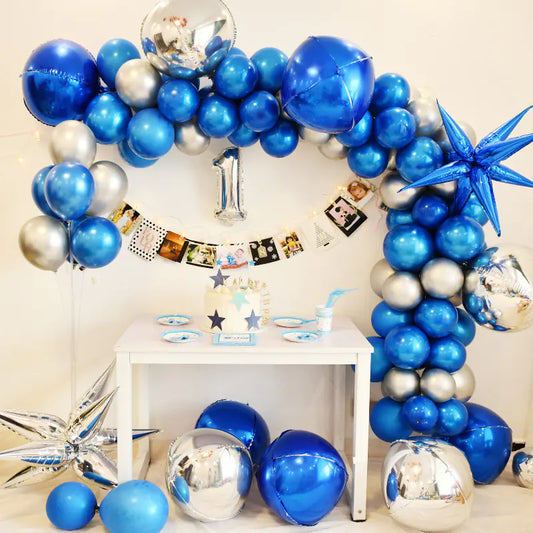 Set de globos con temática de astronauta - Erlif 
