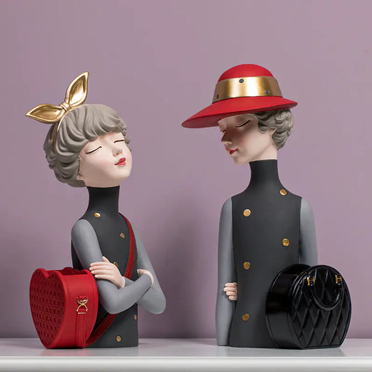Figura decorativa y almacenamiento