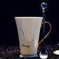 Vaso de cerámica del signo zodiacal
