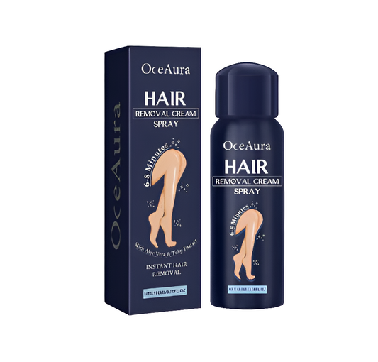 Spray depilatorio para una piel suave