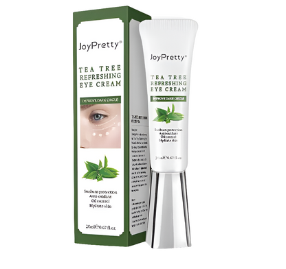 Contorno de ojos de árbol de té reductor de bolsas