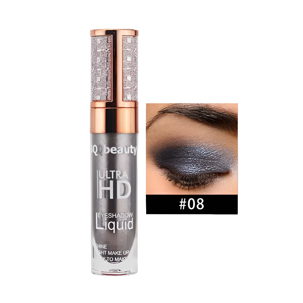 Sombra de ojos líquida con brillo perlado