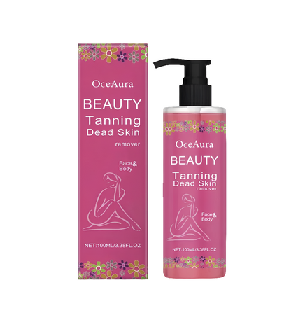 Gel corporal exfoliante de limón y papaya