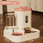 Comedero automático con dispensador de agua