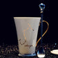 Vaso de cerámica del signo zodiacal