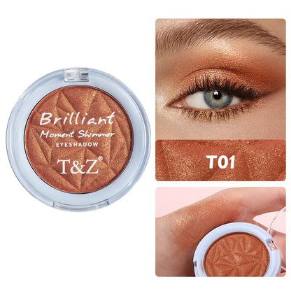 Paleta de sombras de ojos resistentes al agua