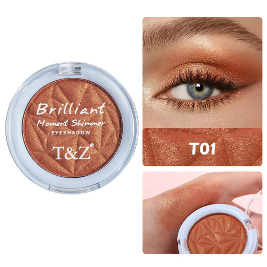 Paleta de sombras de ojos resistentes al agua