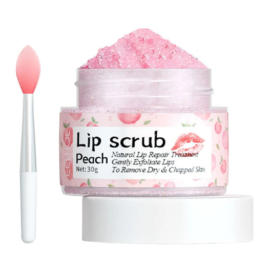 Exfoliante labial de melocotón