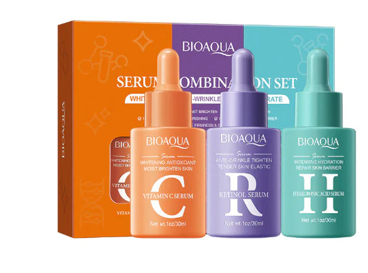 BIOAQUA set avanzado para el cuidado de la piel de 3 unidades