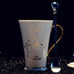 Vaso de cerámica del signo zodiacal