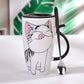 Cat ceramic mug