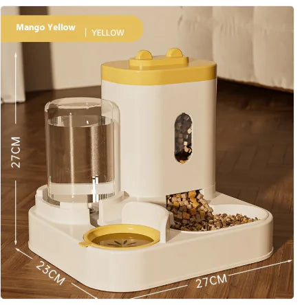 Comedero automático con dispensador de agua