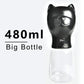 Botella de agua portátil para perros