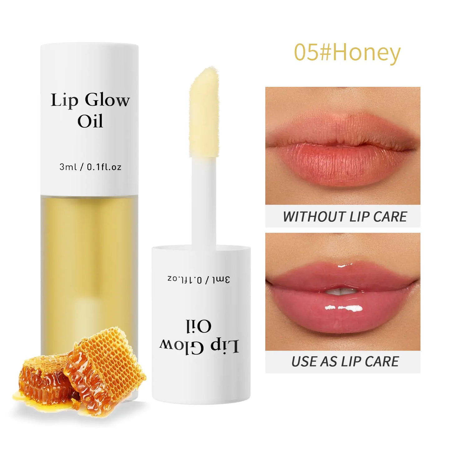 Brillo labial hidratante con sabor a frutas