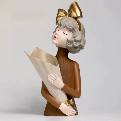Figura decorativa y almacenamiento