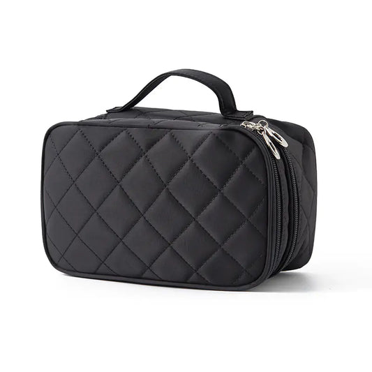 Bolsa de cosméticos de doble capa