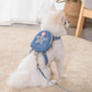 Arnés con bolsa para mascotas