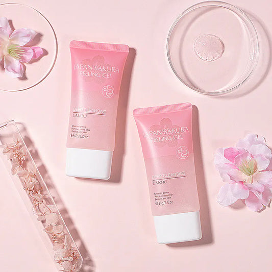 LAIKOU Gel Exfoliante Facial de Flor de Cerezo